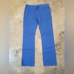 LRG Blue Denim Jeans Slim Straight Mens Size 32
